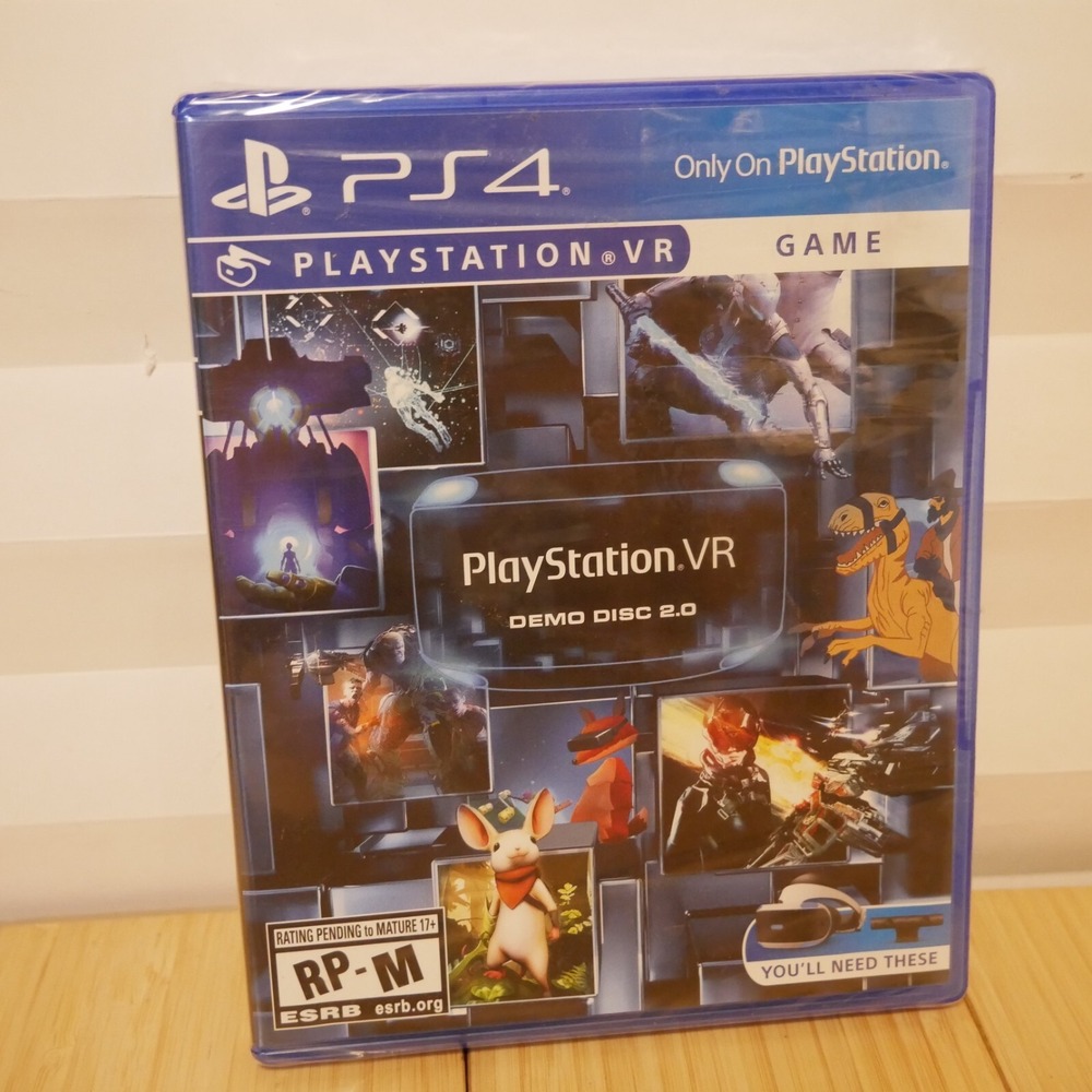 Playstation 4 VR Demo Disc 2.0 Sealed, PS4, New‎